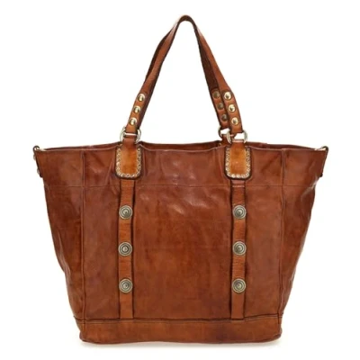 Abbildung von Campomaggi Shopping Bag, Damen, Größe: One Size, Cognac
