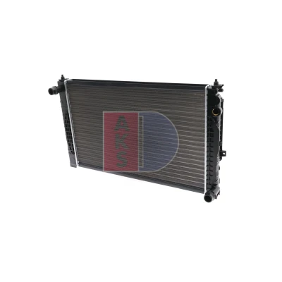 Abbildung von AKS DASIS 480950N Kühler, Motorkühlung 630 397 32 Kühlrippen mechanisch gefügt AUDI: A6 C4 Avant, C5 A4 B5 Limousine