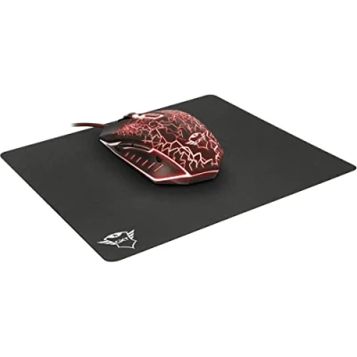 Abbildung von Trust Gaming GXT 783 Maus und Mauspad schwarz