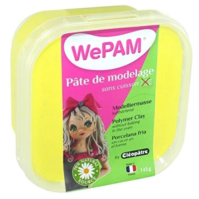 Abbildung von WePAM PFWYEL 145 Lufthärtende Modelliermasse, g, Gelb