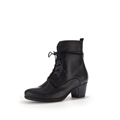 Abbildung von Gabor Schnürstiefelette, Damen, Größe: 36, Schwarz Schuhe