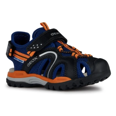Abbildung von Geox J BOREALIS BOY Sandale, Sommerschuh, Klettschuh, Sandalette, mit geschützter Zehenpartie
