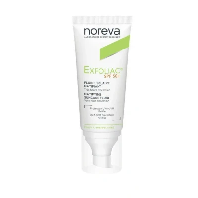 Abbildung von Noreva Tagescreme Exfoliac Matifying Suncare Fluid