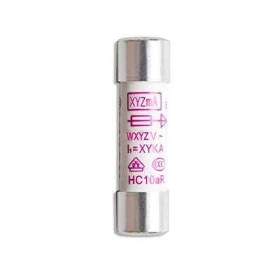 Abbildung von Feinsicherung 0,5 A / 690 V 10,3 x 38 mm super flink (FF)
