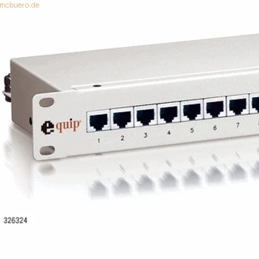 Abbildung von Digital data communication equip PatchPanel 16 Port 19 Cat.6