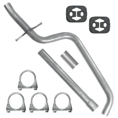 Abbildung von Schalldämpferset Auspuff Abgasrohr für Seat Altea XL 1 I 2006 12/2010 1.9 TDI 2.0