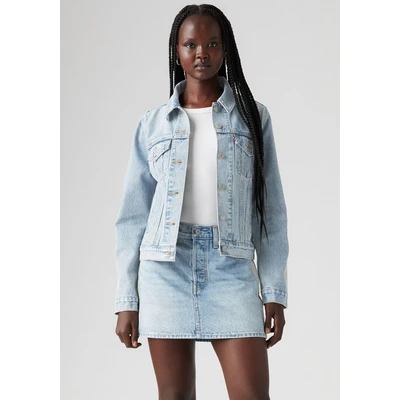 Abbildung von Levi&#039;s Original trucker Jeansjacke, Damen, Größe: XS, Good as silver