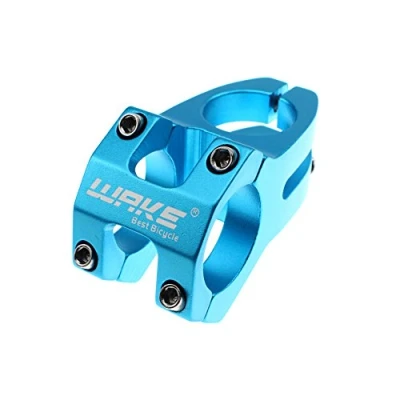 Abbildung von WAKE Fahrrad Vorbauten 31.8mm Aluminiumlegierung Mountainbike Vorbau Fahrradlenker für Die meisten BMX MTB Rennrad 45mm blau