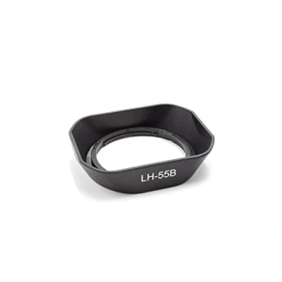 Abbildung von vhbw Gegenlichtblende Ersatz für Olympus LH 55B 52mm Objektiv Schwarz, Kunststoff, quadratisch