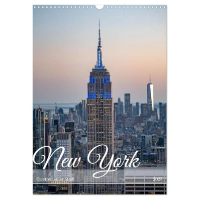Abbildung von New York, Facetten einer Stadt (Wandkalender 2025 DIN A3 hoch), CALVENDO Monatskalender