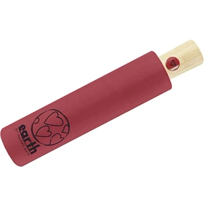 Abbildung von Happy Rain Parapluie de poche automatique Terre, rouge piment, 94 cm,