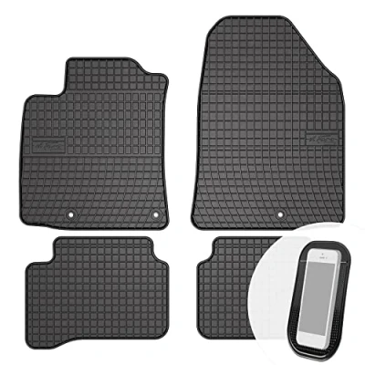 Abbildung von Gummimatten Auto Fußmatten Gummi Automatten Passgenau 4 teilig Set passend für Hyundai Ioniq ab 2016