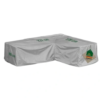 Abbildung von mehr Garten Gartenmöbel Schutzhülle Protect, Premium PROTECT Eck Lounge Abdeckung asymmetrisch Ottomane rechts, 237