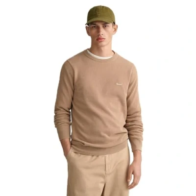 Abbildung von GANT C NECK Strickpullover, Herren, Größe: XL, Dark khaki