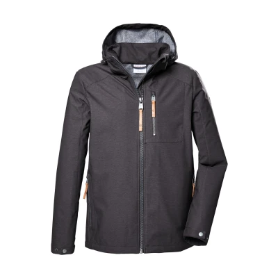 Abbildung von G.I.G.A. DX Herren Gs 7 Mn Sftshll Jckt Softshell Jacke Mit Abzippbarer Kapuze/Outdoorjacke, Grau, L EU