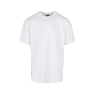 Abbildung von Urban Classics Triangle Tshirt basic, Herren, Größe: Small, White