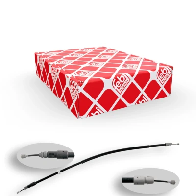 Abbildung von FEBI BILSTEIN 34908 Handbremsseil hinten links, rechts 817 MERCEDES BENZ: ML Klasse, GL