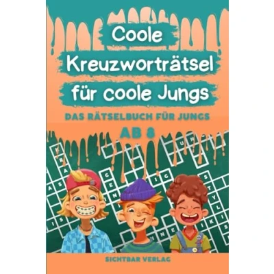 Abbildung von coole Kreuzworträtsel für Jungs: Das Rätselbuch Jungen ab 8