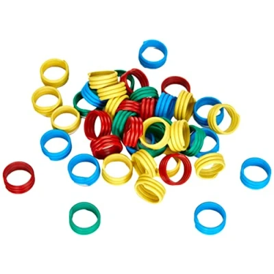 Abbildung von Kerbl Spiralring 16mm Kunststoff Assorti 100St./Pack
