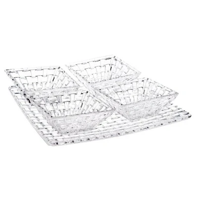 Abbildung von Nachtmann Servierschüssel Bossa Nova Serving Set 5tlg., Glas, (Packung)
