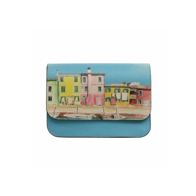 Abbildung von Dogo Ygeneration Burano Island Clutch, Damen, Größe: One Size, Blau