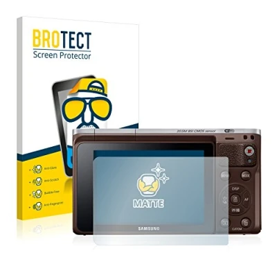 Abbildung von BROTECT Entspiegelungs Schutzfolie für Samsung NX Mini (2 Stück) Matte Displayschutz Folie, Anti Reflex, Fingerprint