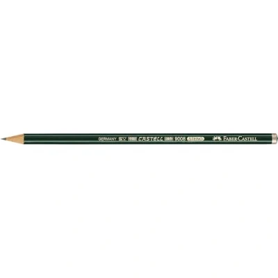 Abbildung von Faber Castell Bleistift 9008, HB (mittelweich), Rund ohne Radierer