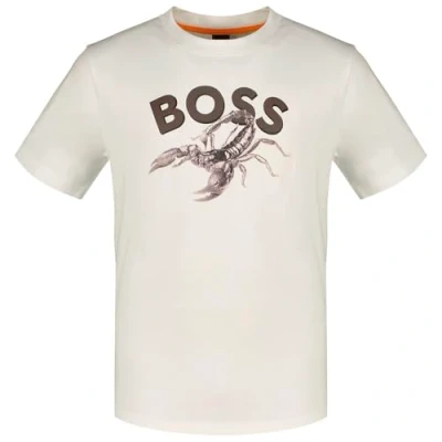 Abbildung von BOSS ORANGE T Shirt Te_Bossfish mit Aufdruck