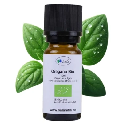 Abbildung von Sala Oreganoöl Aroma ätherisches Organo Öl BIO zum Verzehr 100% naturrein 10 ml