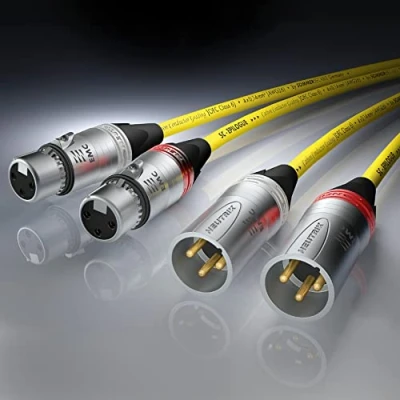 Abbildung von Sommer Cable 2m XLR NF / Phonokabel Epilogue Quadcore Stereo Paar Neutrik EMC Spezial 360 Schirm Stecker EPB1 0200