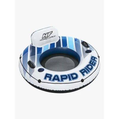 Abbildung von Bestway Hydro Force Schwimmring mit Rückenlehne Rapid Rider Ø 135 cm