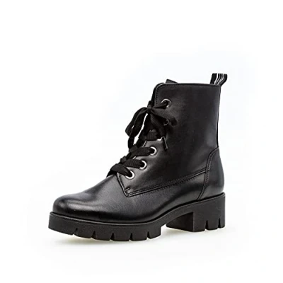 Abbildung von Gabor Plateaustiefelette, Damen, Größe: 40, Schwarz Schuhe