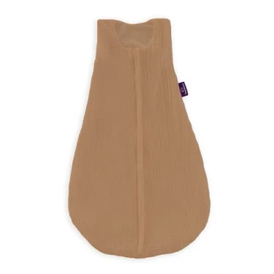 Abbildung von Sommerschlafsack LIEBMICH Baumwollmusselin, braun, Größe 70