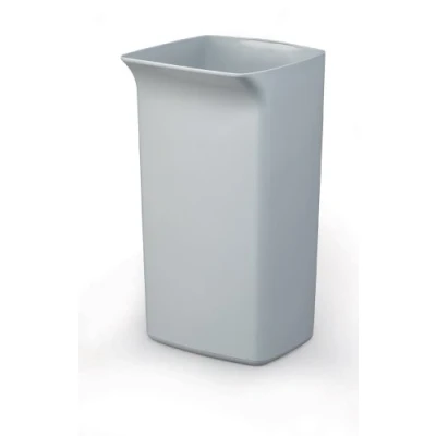 Abbildung von Durable Abfallbehälter Durabin Square 40 Liter, grau, 1800798050