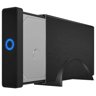 Abbildung von ICY BOX Externes Gehäuse für 3,5&#039;&#039; SATA HDDs mit USB 3.0 Anschluss Computer Adapter