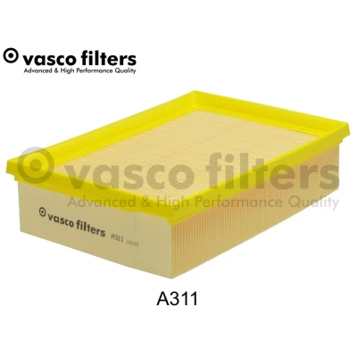 Abbildung von DAVID VASCO A311 Luftfilter 58 161 234 rechteckig Filtereinsatz OPEL: Mokka / X, CHEVROLET: Trax I