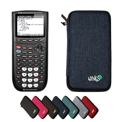 Abbildung von CALCUSO Sparpaket Blau mit Taschenrechner TI 82 Advanced Python Edition