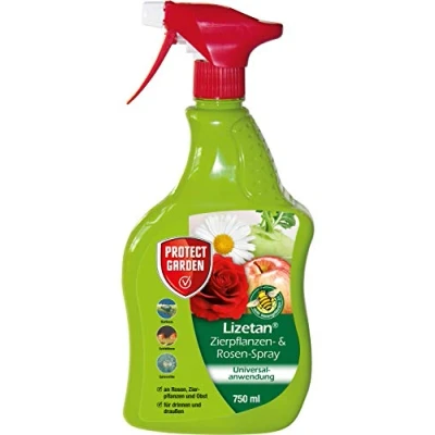 Abbildung von PROTECT GARDEN Lizetan AF Zierpflanzen und Rosen Spray, gegen Schädlinge an Rosen, Zierpflanzen, Obst Gemüse, 750 ml