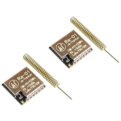 Abbildung von TECNOULAB 2 Stück Ra 01 LoRa SX1278 433 MHz Ra01 Spread Spectrum drahtloses Übertragungsmodul
