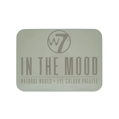 Abbildung von w7 In the Mood natural nudes eye shadow palette Make up mit 6 pigmentierten leuchtenden lidschatten