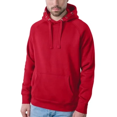 Abbildung von HRM Unisex 903 Kapuzenpullover, rot, L