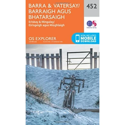 Abbildung von Barra and Vatersay / Barraigh Agus Bhatarsaigh (OS Explorer Map, Band 452)