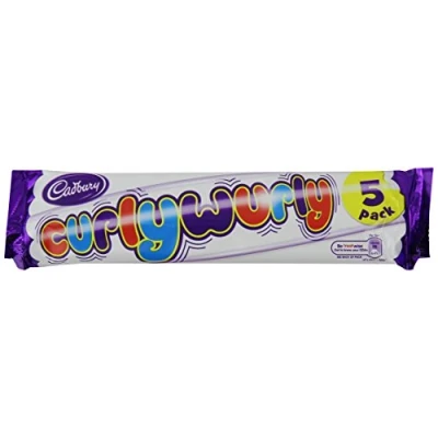 Abbildung von Cadbury Curly Wurly 5 Bars (Pack Of 7, Total 35 Bars)