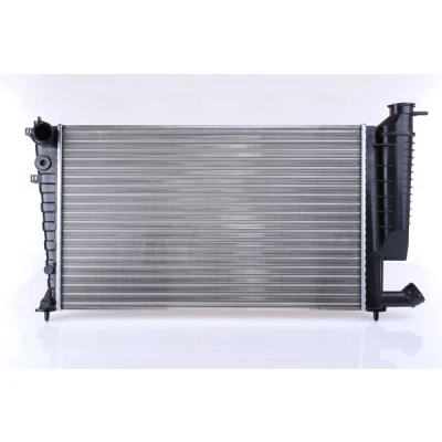 Abbildung von NISSENS 61318A Kühler, Motorkühlung Aluminium 610 378 34 Kühlrippen mechanisch gefügt PEUGEOT: 307 CC, 306 Cabrio, Schrägheck