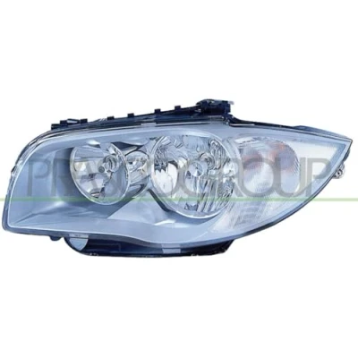 Abbildung von PRASCO BM1204904 Scheinwerfer links H7/H7 ohne Stellmotor für LWR BMW: 1 Schrägheck