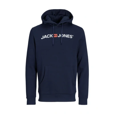 Abbildung von Jack &amp; Jones PlusSize Kapuzensweatshirt &quot;JJECORP OLD Logo SWEAT HOOD NOOS PLS&quot;, mit Print
