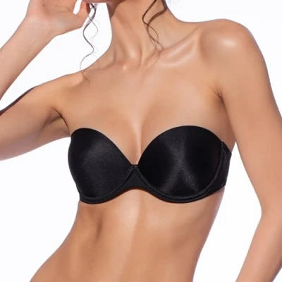 Abbildung von SELENE Push Up BH Carlota schwarz DE 70B (FR 85B)