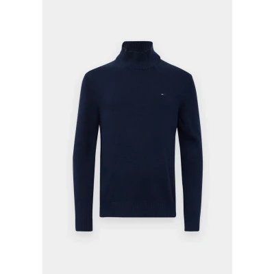 Abbildung von Tommy Jeans ROLL NECK Strickpullover, Herren, Größe: 44, Dark night navy