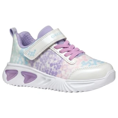 Abbildung von Geox J ASSISTER GIRL Blinkschuh Sneaker, Halbschuh, Klettschuh mit Textilfutter