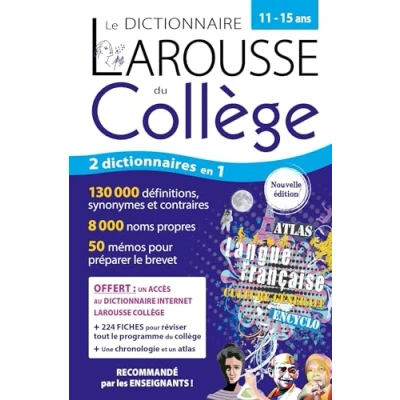 Abbildung von Le dictionnaire Larousse du Collège et son en ligne 11/15 ans